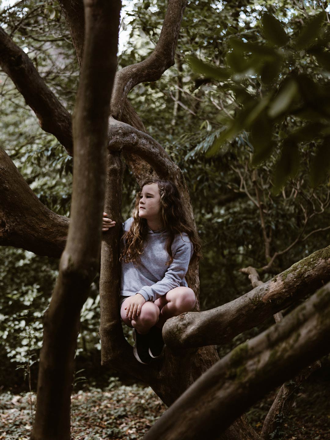 girl in the trees