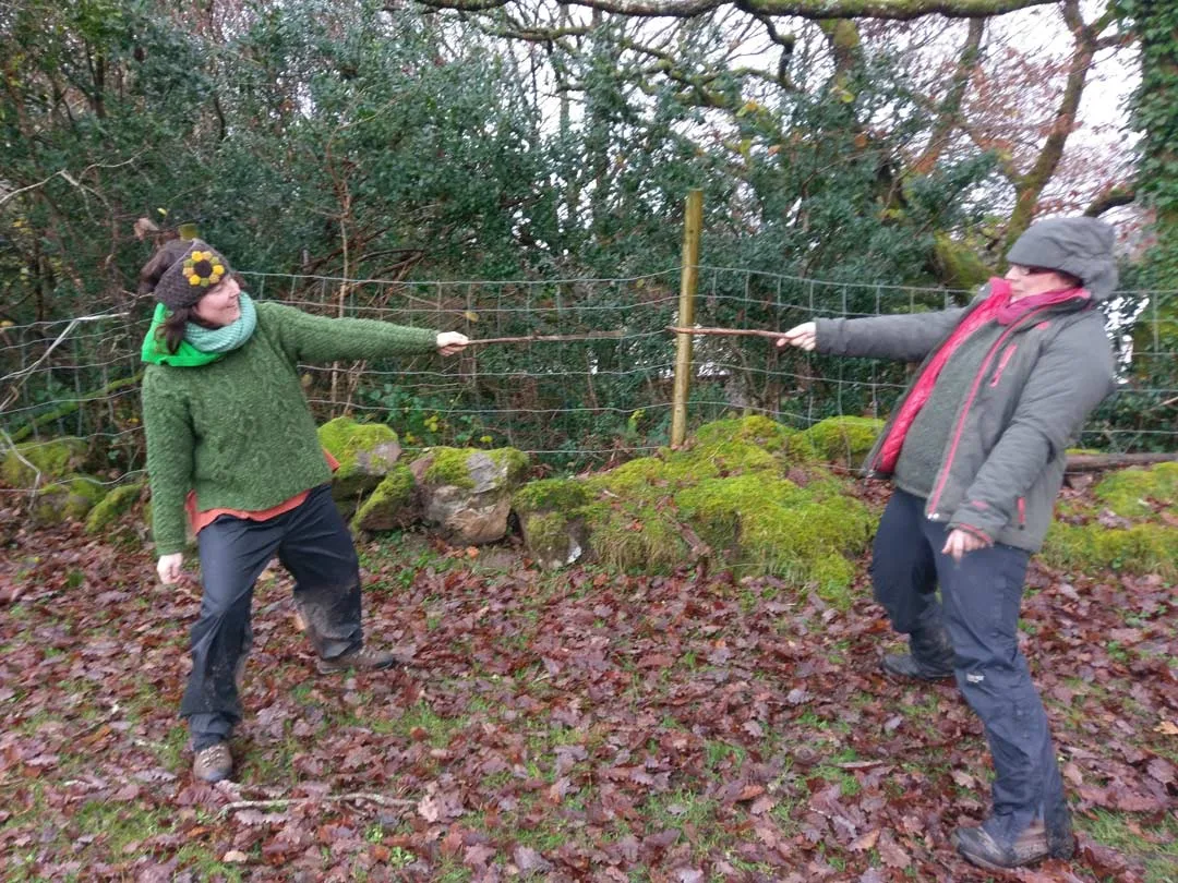 Reframing behaviour training two people